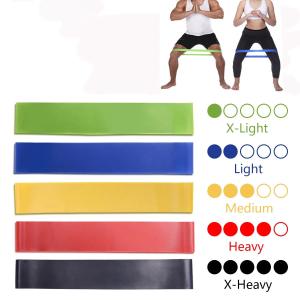 Quality ZHIHUI TPE Silicone Exercise Bands Yoga Resistance Rubber wholesale