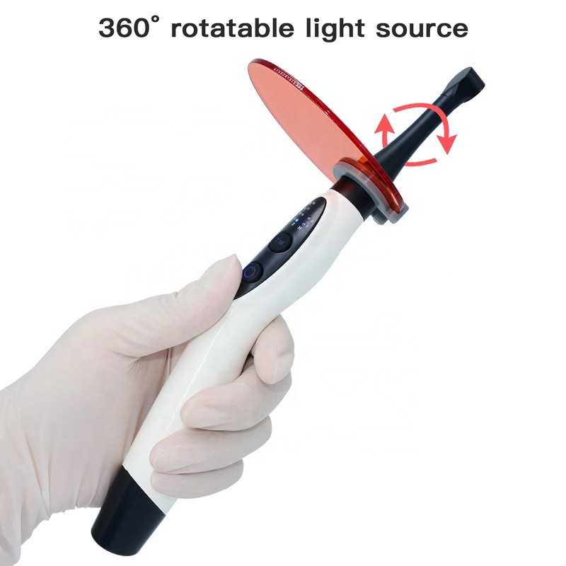 Rechargeable LED Dental Curing Light Unit 360 Degree Rotatable