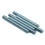M8 Zinc Plated Carbon Steel Fully Threaded Rod 3 Meter Double End Bolts