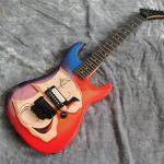 Handmade Painting on Body Rosewood Fingerboard Electric Guitar