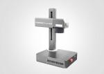 8000mm/S Gold Laser Marking Machine For Metal SS Brass Iron PVC PP Plastic