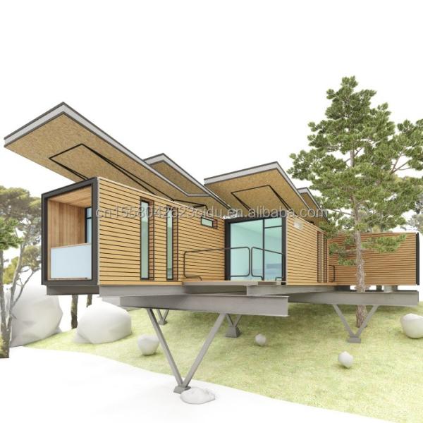Aluminum Alloy Windows 20ft Prefab House Container House Hotel Leisure Container