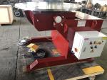 Conventional 10T Tube Welding Positioner , 0.14rpm Turn Table For Welding