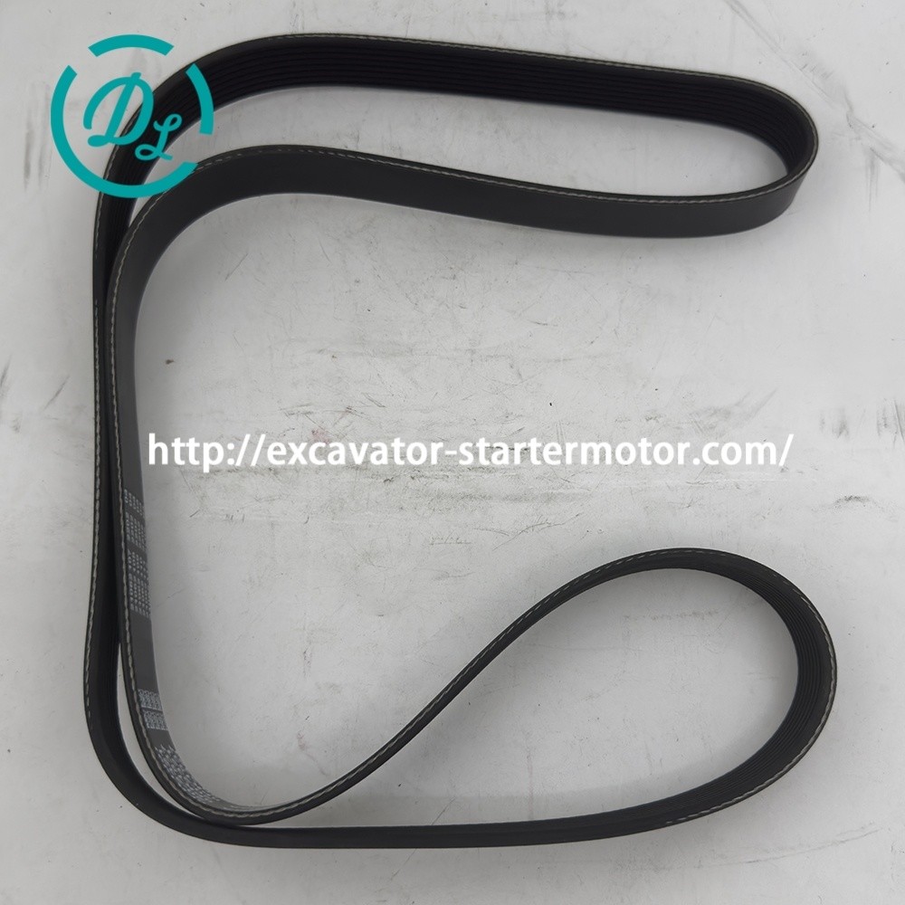 Fan Belt Cummins 3288922 8PK1537 Excavator Engine Part 6BT Engine