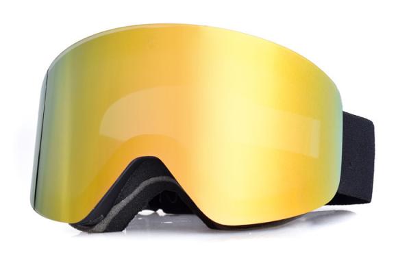 Outdoor Sport Durable Snow Goggles , Ski Glasses Ultraviolet Proof Shock