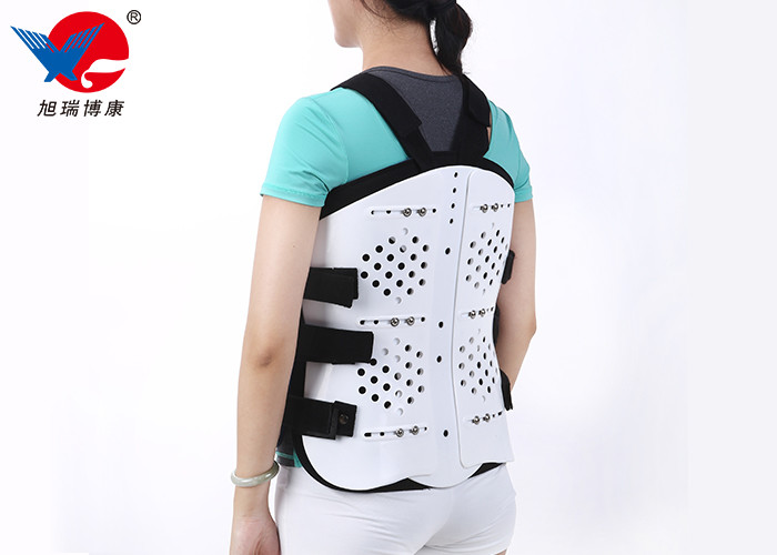 Flexible Plastic Plate Medical Orthosis , Lightweight Free Size Lumbar Spine Orthosis