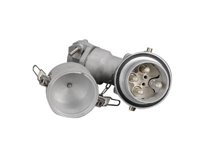 High Performance Wall Mounted Plug Socket , IP67 Watertight Industrial Male