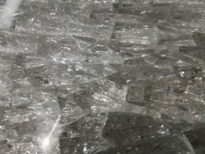 Quality Facade Tough Crackle 4x8 20mm Ice Glass Block Bricks wholesale