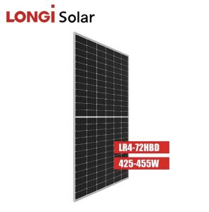 Quality Half Cell Mono Facial Longi 450w Solar Panel Poly Crystalline 166mm Wholesale LR4-72HPH-450M wholesale