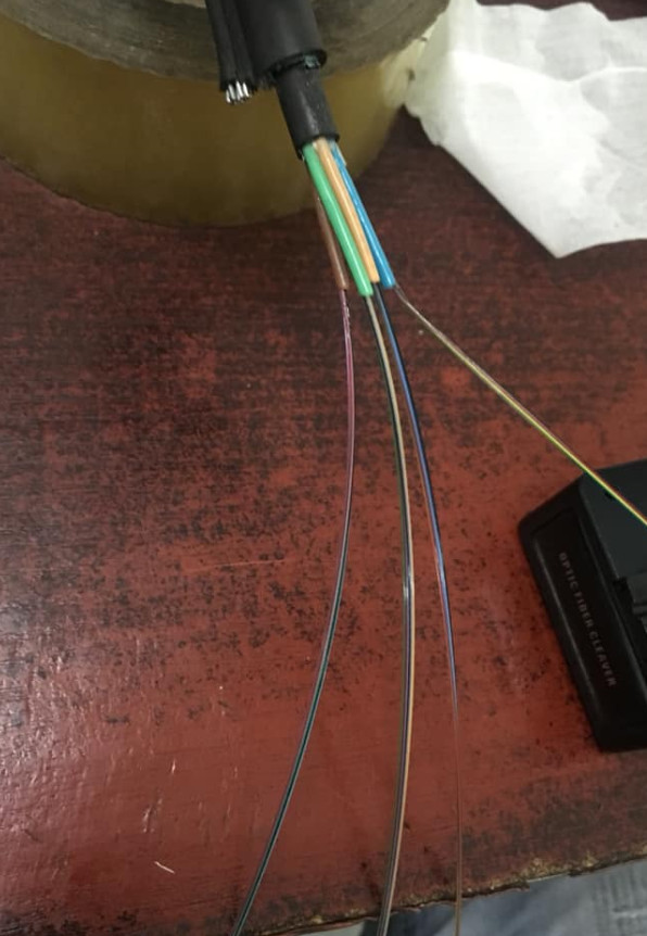 Armored Double Jacket Figure 8 Fiber Optic Cable GYTC8A53