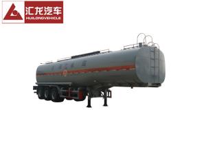 Quality Three Axle Chemical Tanker Trailer Chemical Transport Tanks 38000l Big Capacity wholesale