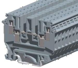 Quality SKJ-4/2X2 Din Rail Terminal Blocks Strong Versatility Full Specification wholesale