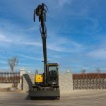 ZHONGMEI Excavation Machinery Boom Length 3560mm Engineering Wheel Excavator