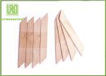 Healthy Mini Wooden Waxing Spatulas Nose Wax Applicator Blade Round Edge