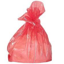 Quality Disposable PE Water Soluble Laundry Bags With Strip Multi Colored Available wholesale
