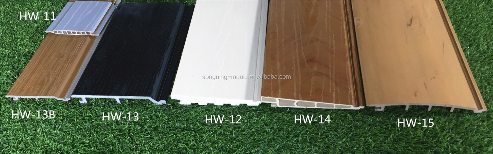 Outdoor WPC/PVC Wood Wall Covering with PE Co-extrusion Technology and Wooden Panels