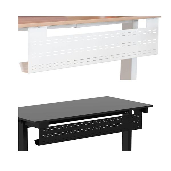 Long Metal Under Desk Cable Organizer Tray for Perfect Standing Desk Cable