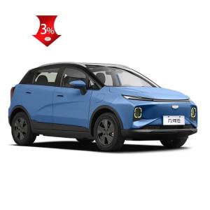 Quality 2023 Geely Geometry E 401KM 4 Seat Energy Electric Vehicles Car Adult Compact SUV with Lithium Iron Phosphate Battery wholesale