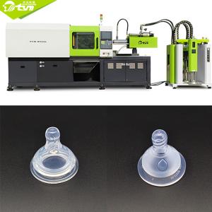 China Silicon Feeding Nipple Automatic Injection Moulding Machine 165g Shot Volume on sale