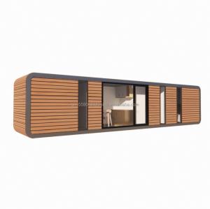 Quality Affordable Family Housing 2 Bedroom Wooden House with Galvanized Steel Square Tube Structure and Garden wholesale