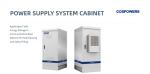 POWER SUPPLY SYSTEM CABINET