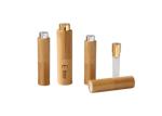 Eco Friendly 20ml Mini Perfume Atomizer Twist Up Bamboo spray Bottle