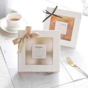 Quality C2S Art Paper White Bakery Box Window Pie Beautifully Wrapped wholesale