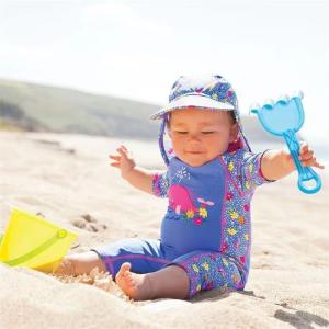 Quality Lively Boys Swimwear Sets Blue Split Outdoor Short Sleeve Boy Swimsuit wholesale