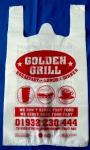 Grocery Bag, Heavy Duty Food Delivery Bag,OXO-BIODEGRADABLE GROCERY BAG, CARRY