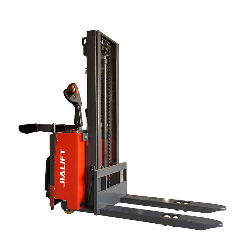 Electric stacker(Standing on) CL1516E Rated traction weight 1500kg Lifting height 1600mm Electric Reach Stacker