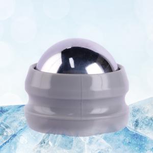 Quality Freezing Hot Cold Ice Massage Roller Ball With Black Red White Oragne Base wholesale
