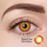 Soft Halloween Cosplay Eye Contact Lenses Crazy Colored Silicone Hydrogel