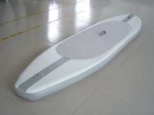 Quality Professional Non - Skid EVA Inflatable Standup Paddleboard Light Grey For Adult wholesale