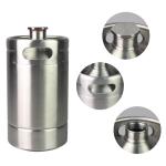 OEM Food Grade SS304 Double Wall 2L Mini Beer Keg