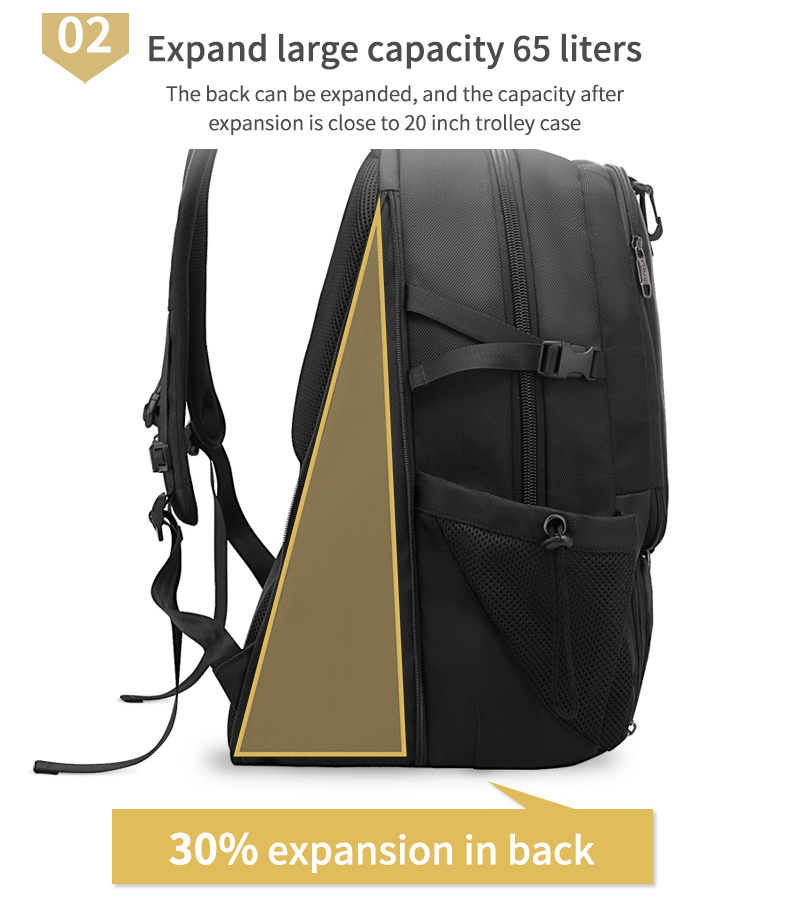 Newly upgraded waterproof large capacity backpack outdoor mountaineering Travel Backpack