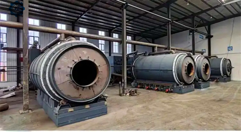 Waste Treatment To Energy Waste Tire/Plastic Recycling Pyrolysis Machine