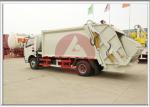 DFAC Garbage Collection Truck , Non - Leakage Garbage Removal Truck Low