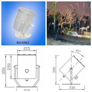 Quality 8000 L/H SS304 18mm Laminar Fountain Nozzle wholesale