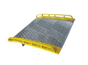 Quality Whole Steel Dock Board And Steel Curbs 6 Feet Long 4 Feet Wide 10000 Lbs Capacity wholesale