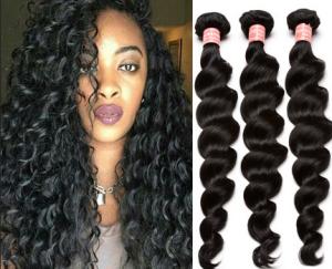 Quality Full Cuticles Blonde 100% Brazilian Human Hair Extensions With Double Drawn wholesale