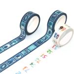Decorative Rainbow Candy Color Japanese Sticky Paper Masking Tape Washi Tape