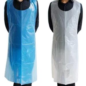 Quality Lightweight HDPE Disposable Aprons Waterproof For Food Processing wholesale