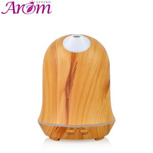 Quality 7 Color LED Light Changing Wood Grain Cool Mist Humidifier wholesale