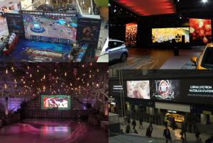 Quality 1R1G1B Full Color SMD LED Display Video Wall P4mm Waterproof High Performance wholesale
