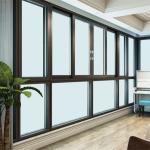 Office Acoustic Insulation Aluminium Frame Sliding Glass Window