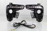 For Kia Rio 3 K2 2017 2018 DRL Daytime Running Light Fog Lamp Turn Signal