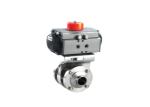 DN25 Industry Intelligent Sanitary Control Valves With Welded