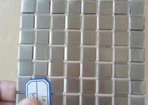 Quality Decorative Flat Wire Mesh Stainless Steel Plain Weave For Exhibition Hall wholesale