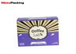 Color Print Small Retail Packaging Boxes Cardboard For Instant Coffee