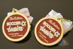 Quality Personalized Soccer Zinc Alloy Medal Running And Football Medallions wholesale